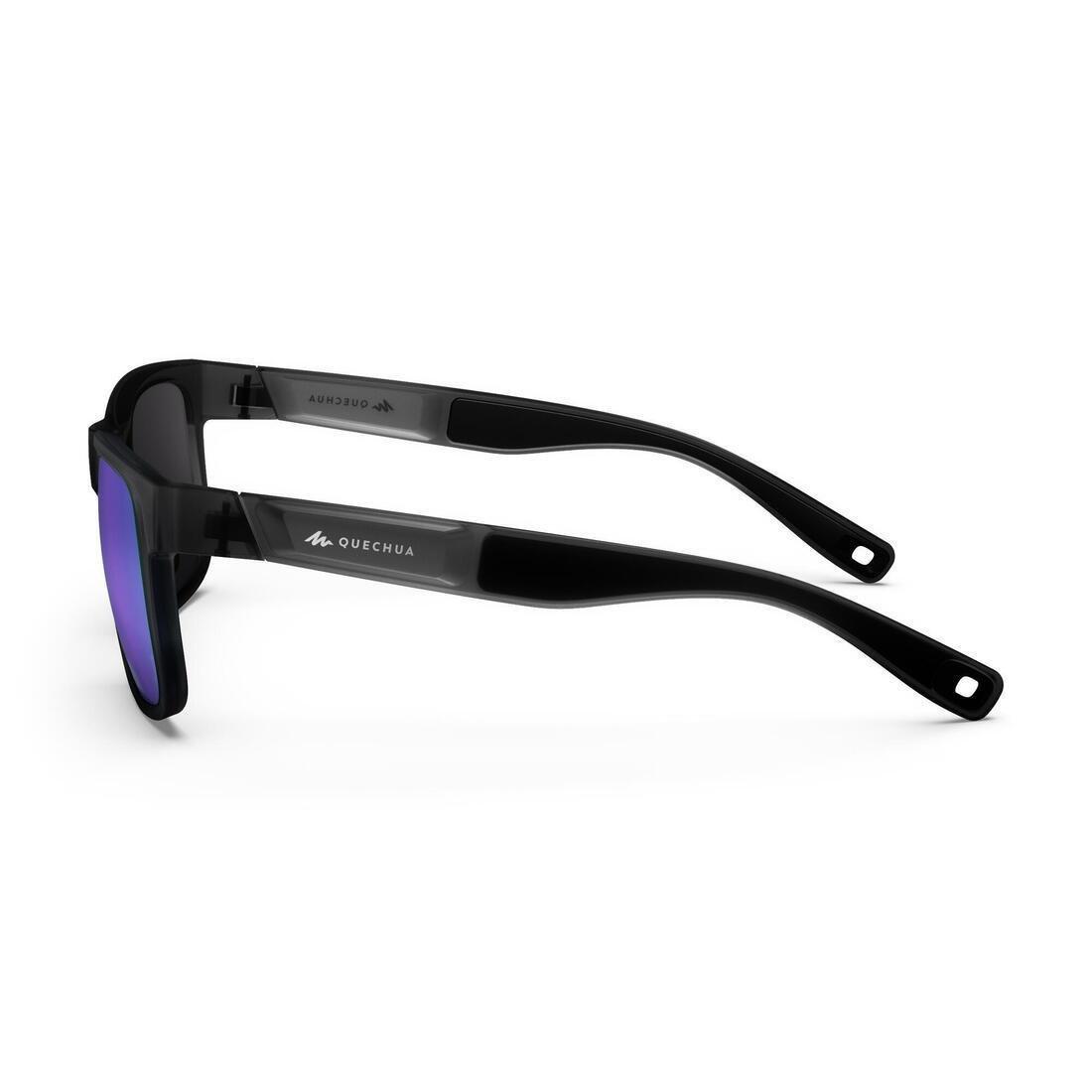 Adults Category 3 Sunglasses, Carbon Grey, No Color, large image number 8