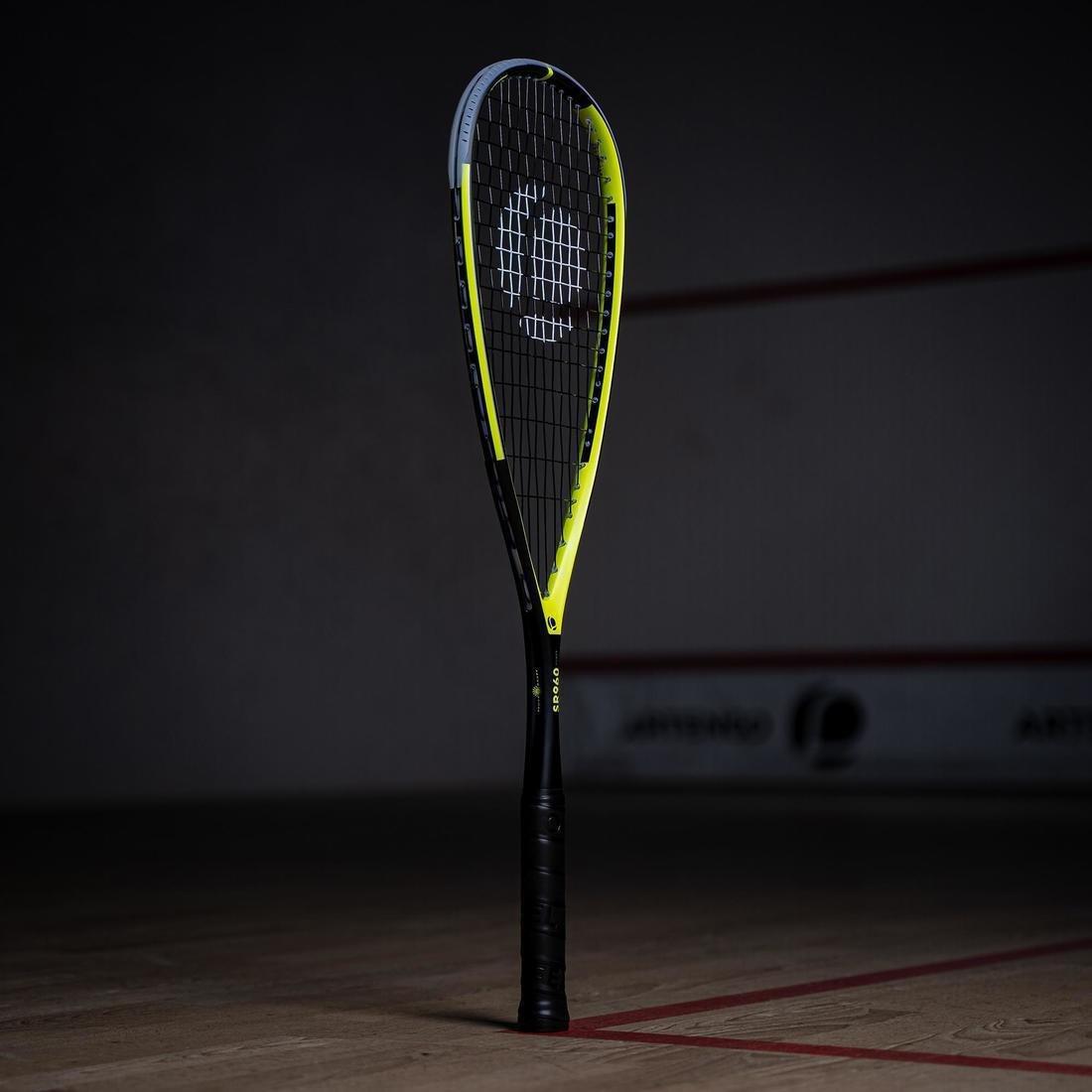 SR 960 Power 125 g Squash Racket, Fluo Lime Yellow, , large image number 2