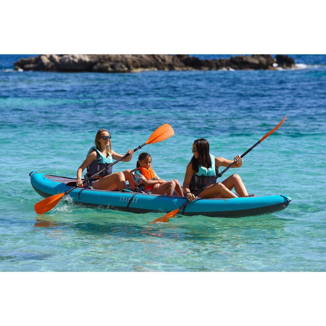25-40 Kg  BA 50N+ Kayak, Stand-Up-Paddle and Dinghy Buoyancy Aid, Turquoise Green, No Color, large image number 1
