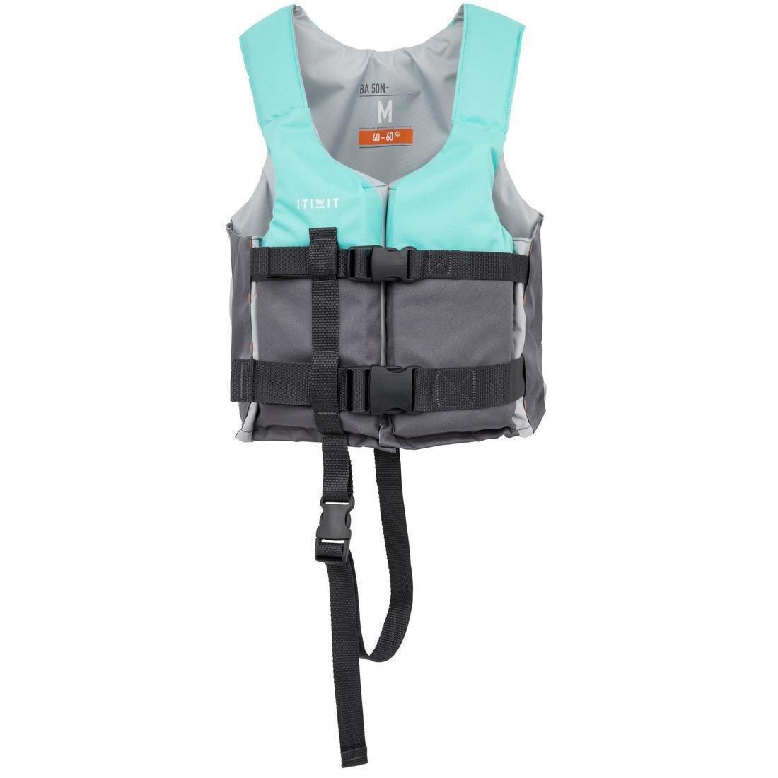 25-40 Kg  BA 50N+ Kayak, Stand-Up-Paddle and Dinghy Buoyancy Aid, Turquoise Green, No Color, large image number 3