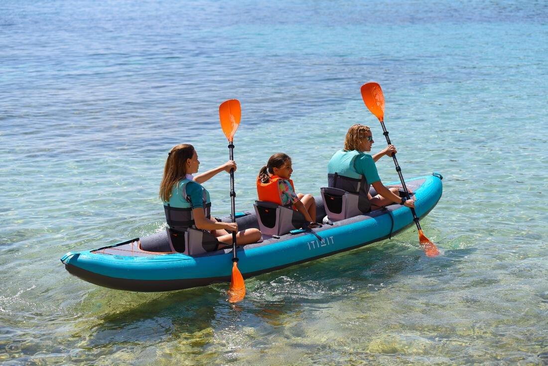 25-40 Kg  BA 50N+ Kayak, Stand-Up-Paddle and Dinghy Buoyancy Aid, Turquoise Green, No Color, large image number 14