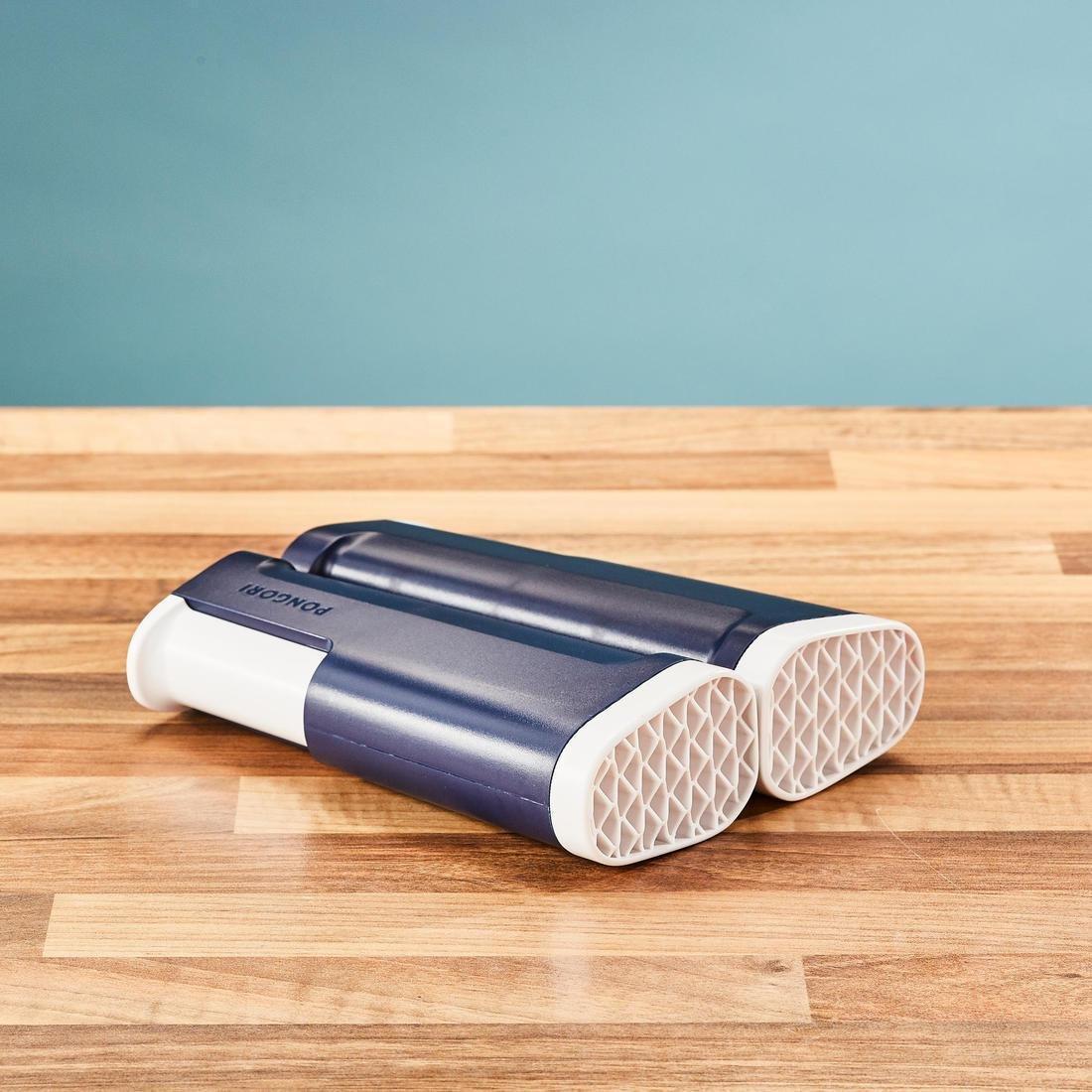 Table Tennis Set with Posts and Adjustable Rollnet - Blue/White, No Color, large image number 6