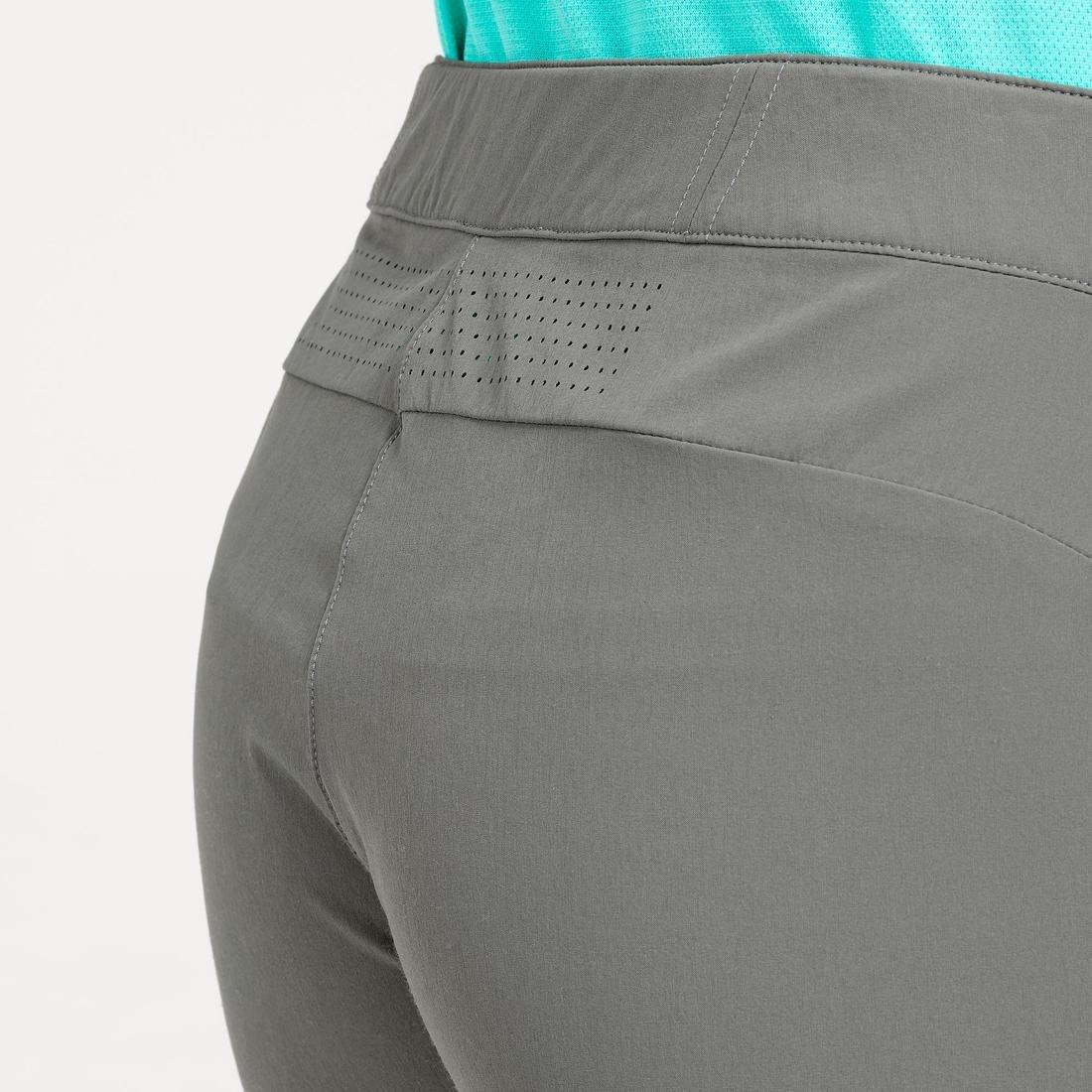 Large  Women's mountain hiking shorts - MH500, Khaki Grey, No Color, large image number 10