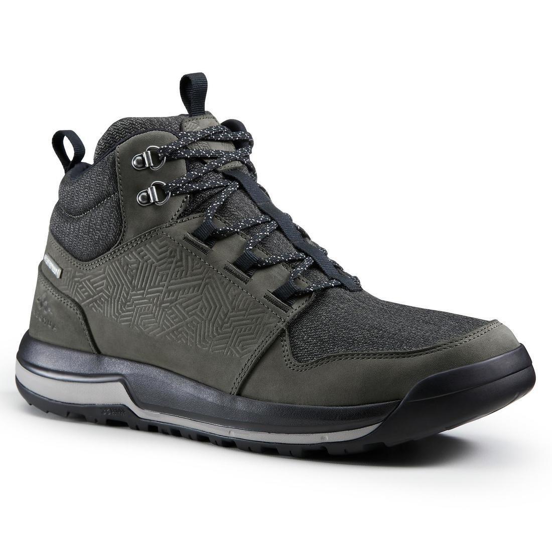 Eu 43 Men's Waterproof Off-Road Hiking Shoes Nh500 Mid Wp, Cinnamon, , large image number 0