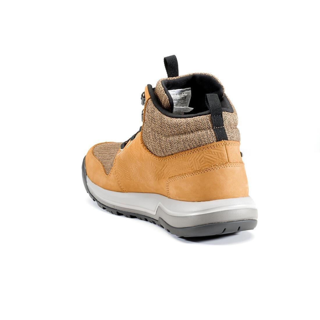 Eu 43 Men's Waterproof Off-Road Hiking Shoes Nh500 Mid Wp, Cinnamon, , large image number 11