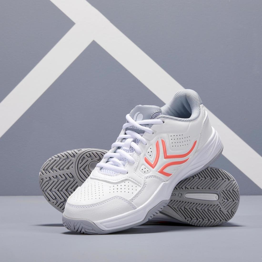 EU 36  TS 190 Women's Tennis Shoes, Snow White, No Color, large image number 7