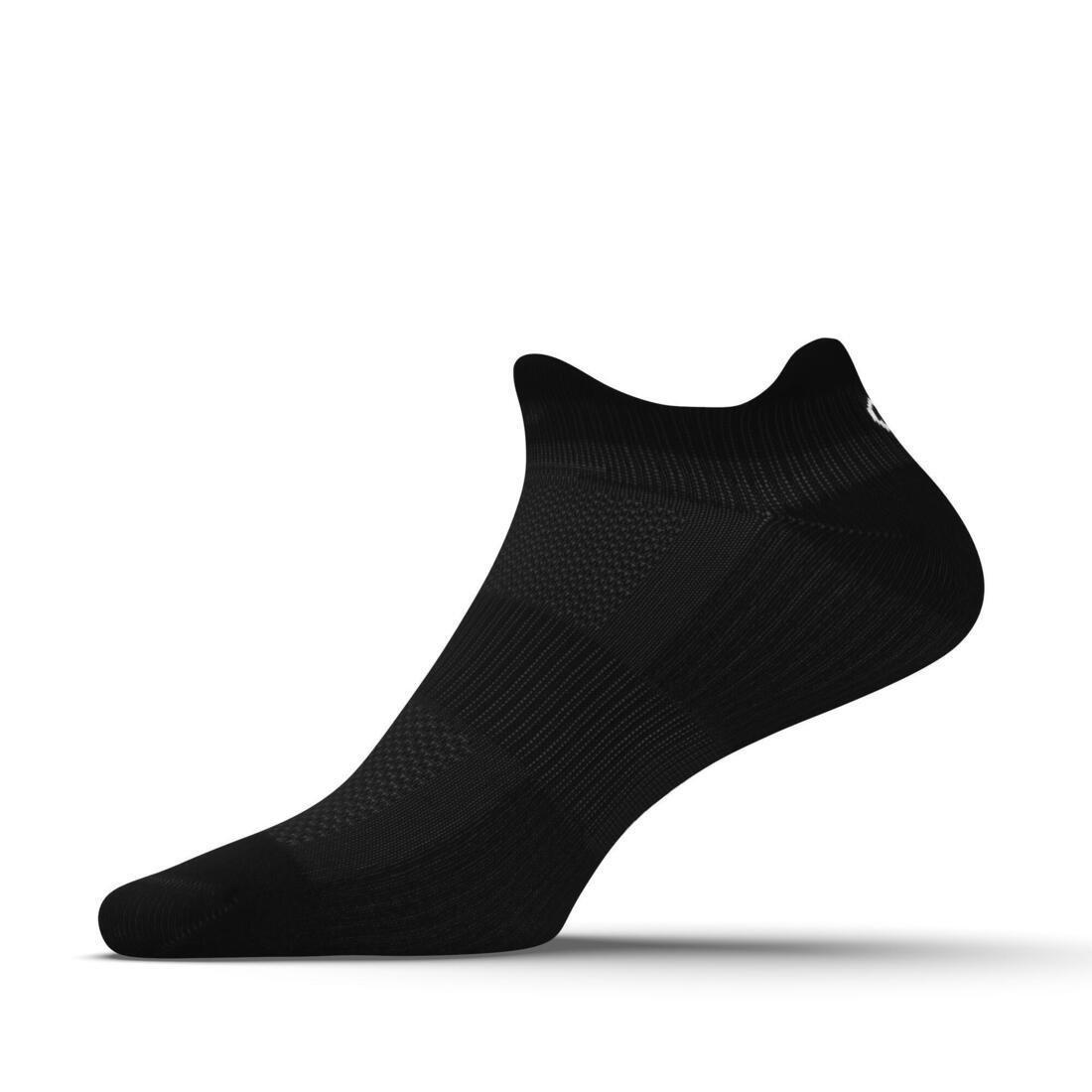 EU 39-42  Invisible Comfort Running Socks 2-Pack, Black, , large image number 2