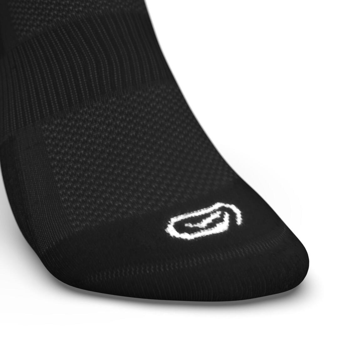 EU 39-42  Invisible Comfort Running Socks 2-Pack, Black, , large image number 8
