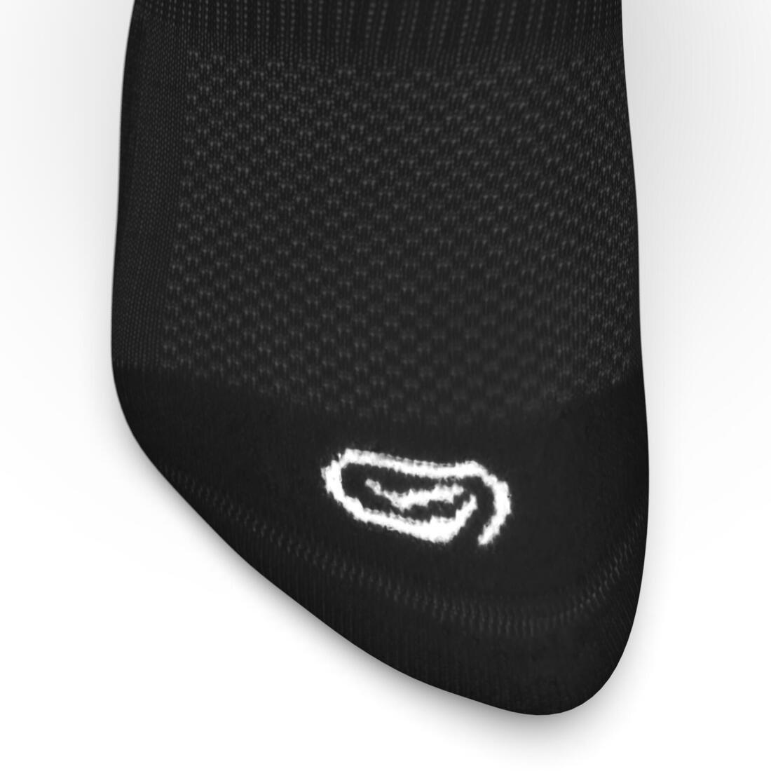 EU 39-42  Invisible Comfort Running Socks 2-Pack, Black, , large image number 9