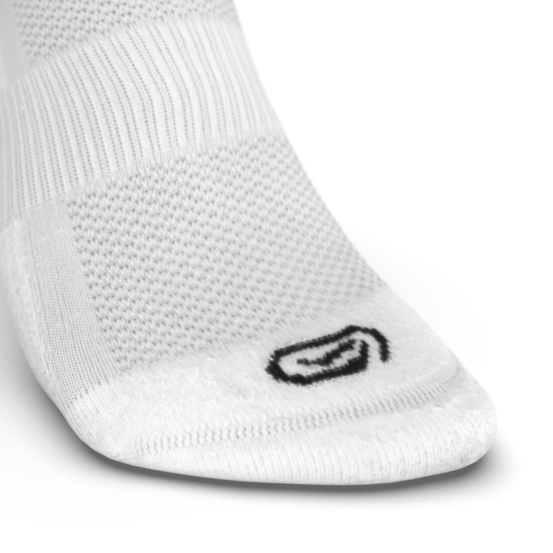 EU 35-38  Invisible Comfort Running Socks 2-Pack, Snow White, No Color, large image number 1