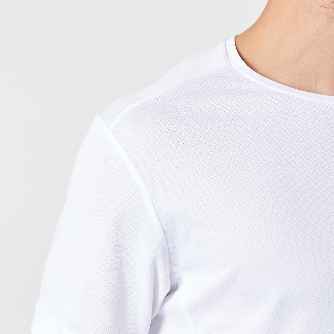 Medium  Dry Men's Running Breathable T-Shirt, Snow White, , large image number 14