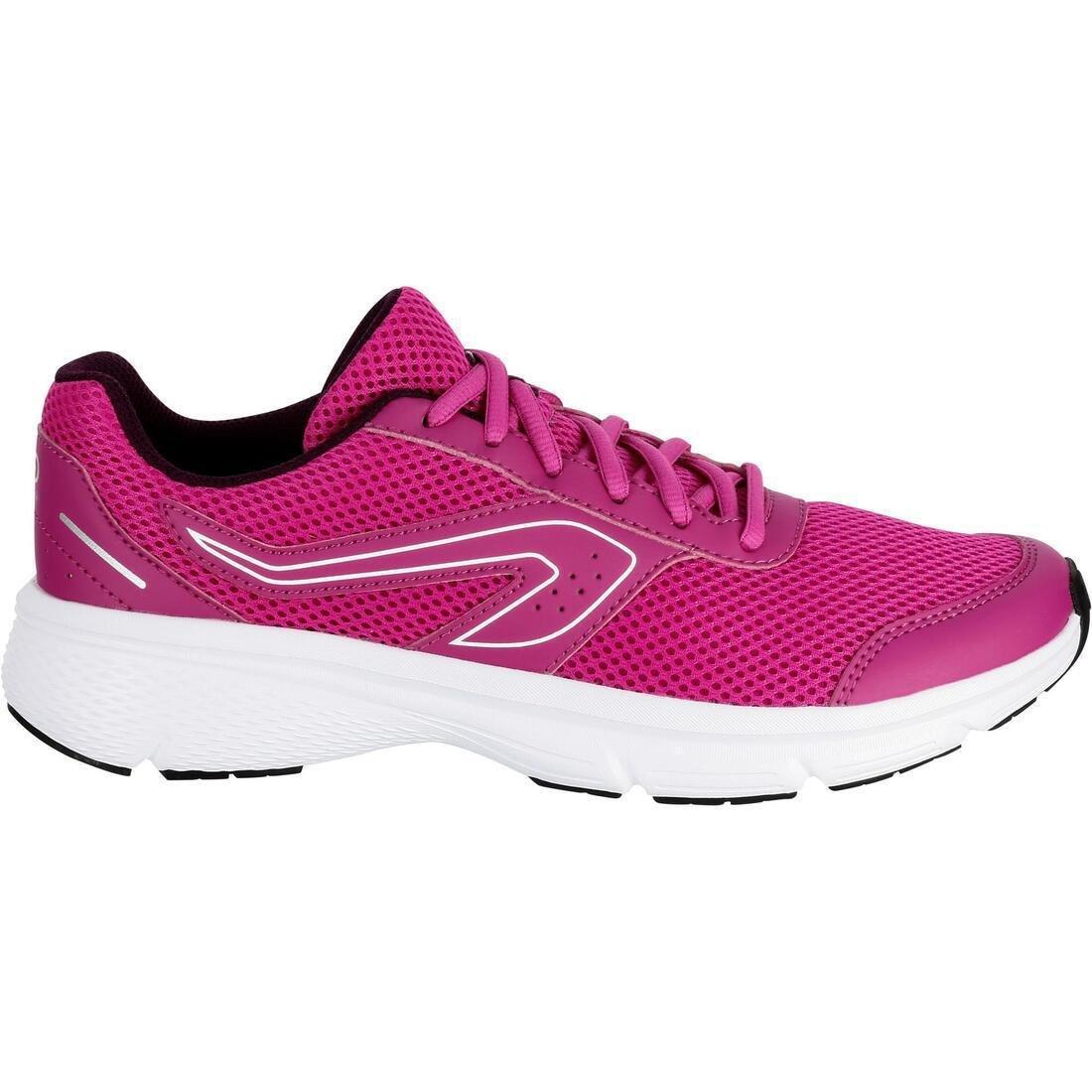 EU 40  Kalenji Run Cushion Women's Running Shoes, Black, , large image number 1