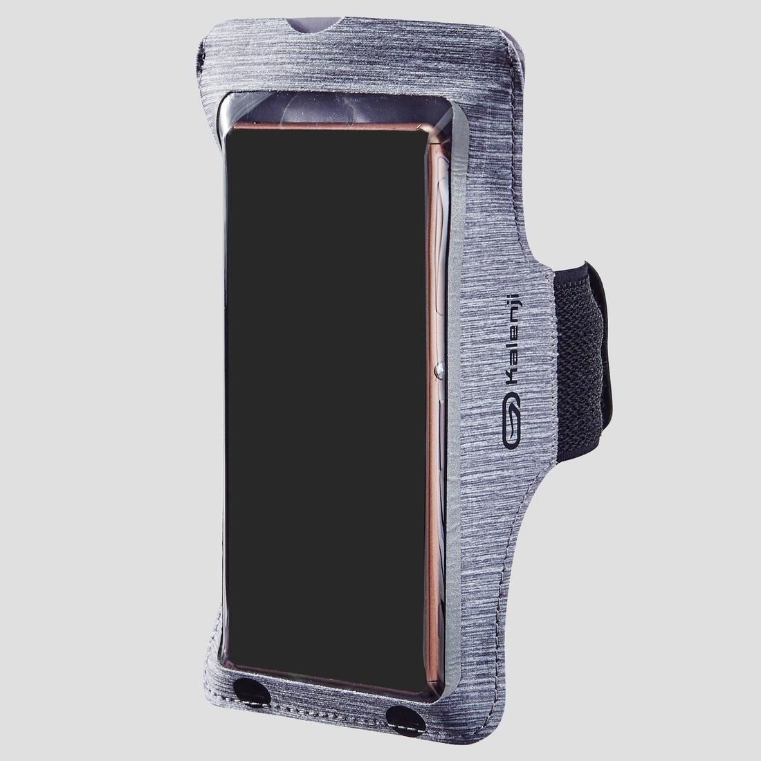 Large Phone Running Armband, Zinc Grey, , large image number 0