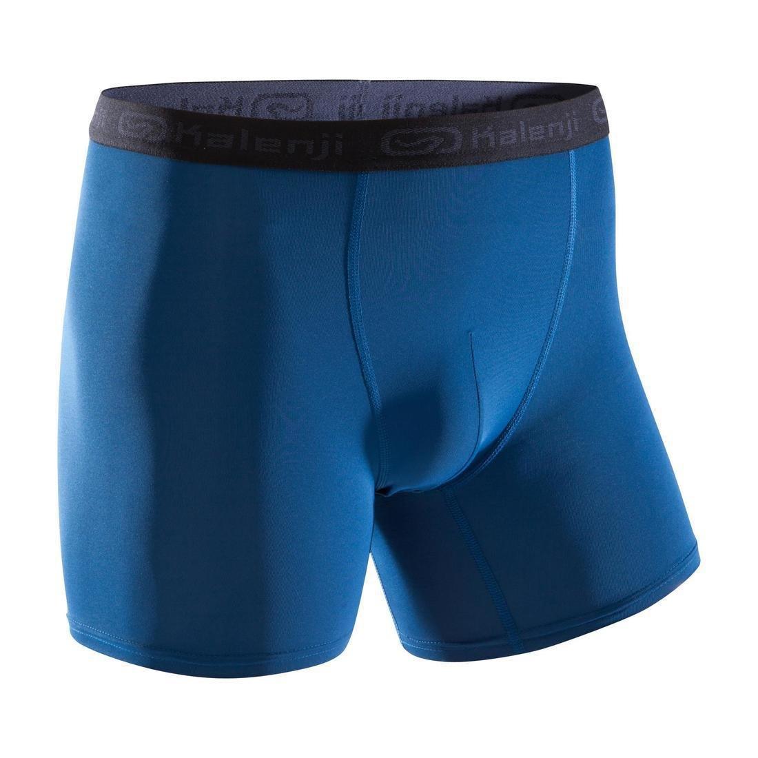 XL  Men's Breathable Running Boxers, Petrol Blue, , large image number 3