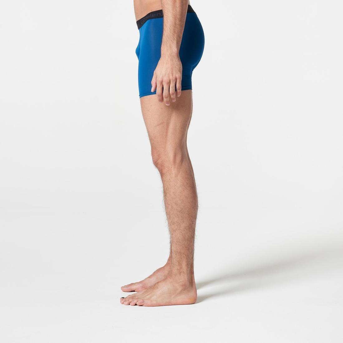 XL  Men's Breathable Running Boxers, Petrol Blue, , large image number 6