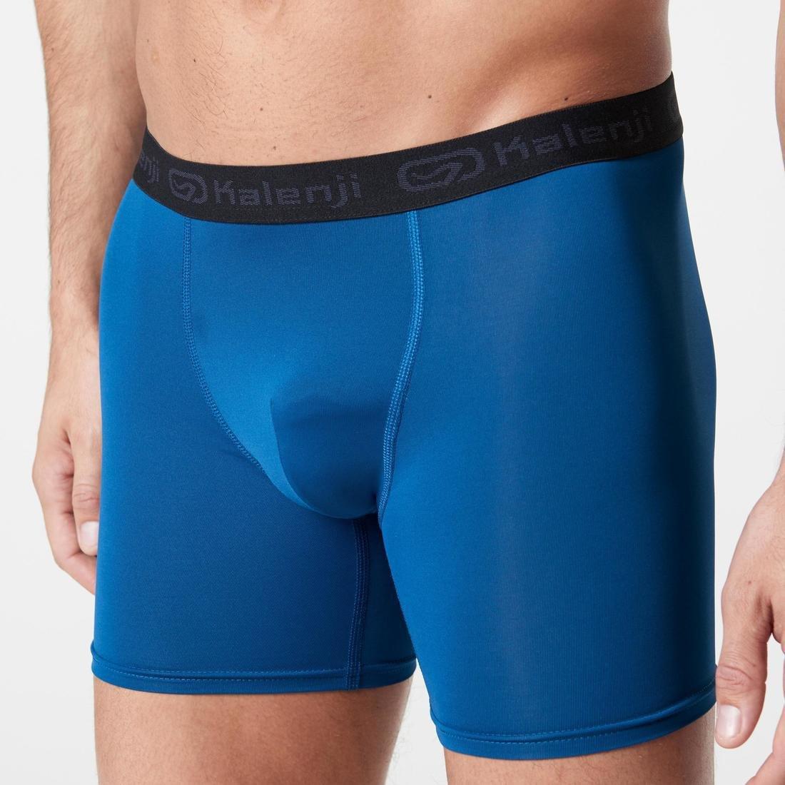 XL  Men's Breathable Running Boxers, Petrol Blue, , large image number 10