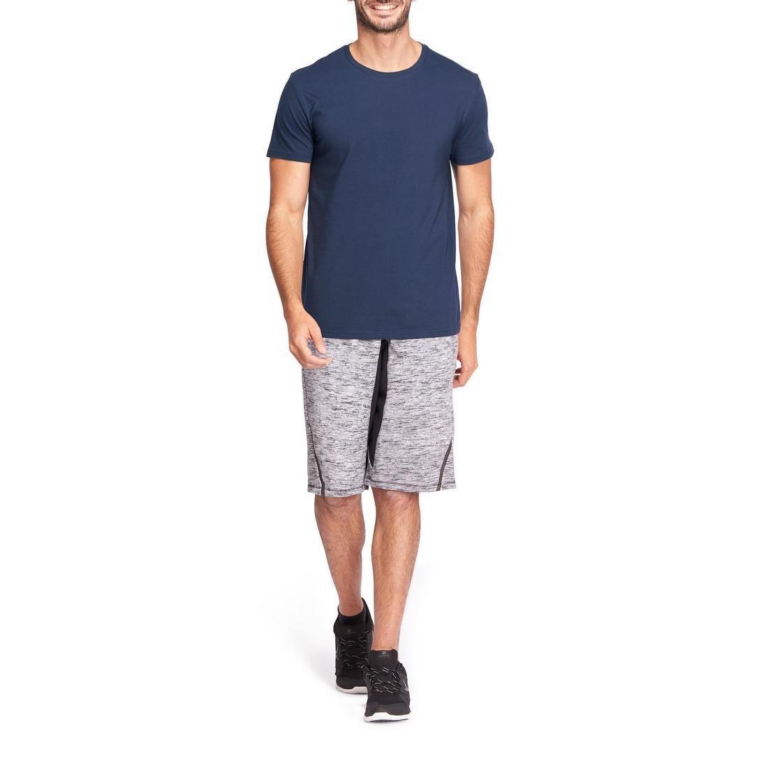 Medium Fitness Pure Cotton T-Shirt Sportee, Grey, , large image number 2