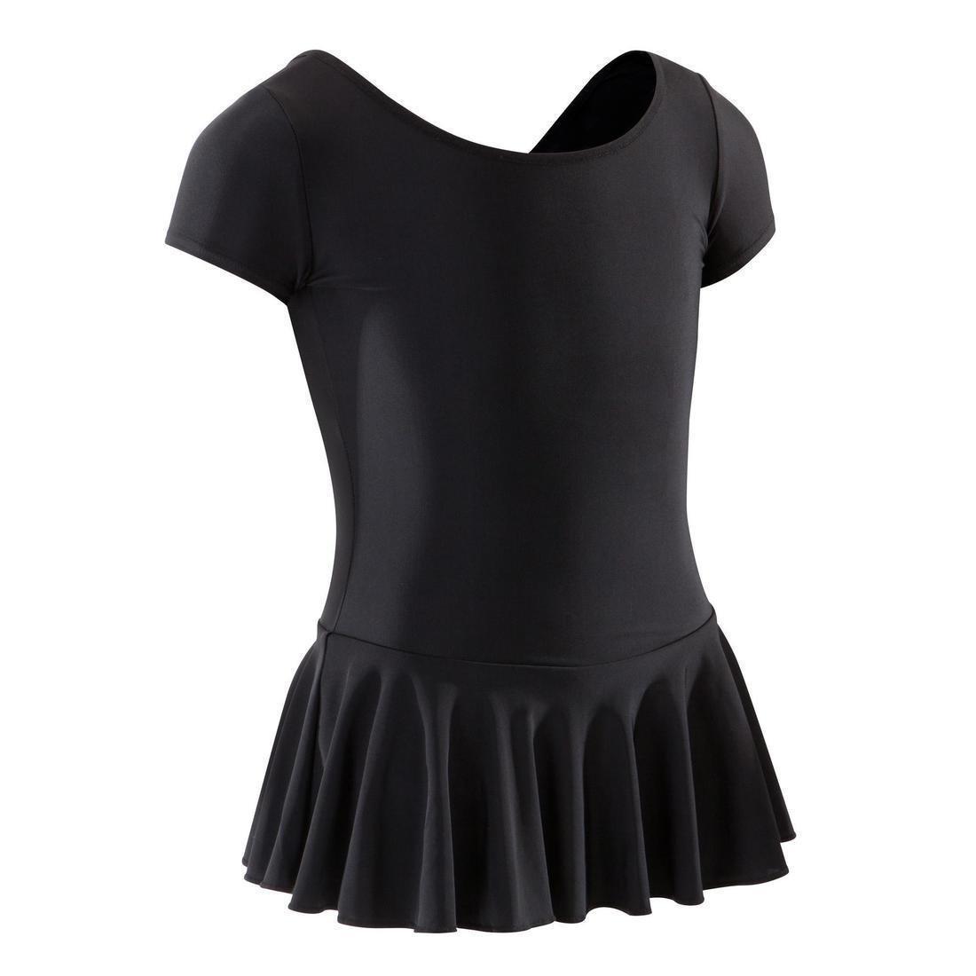 4-5Y Girls' Ballet Skirted Leotard, Black, , large image number 7