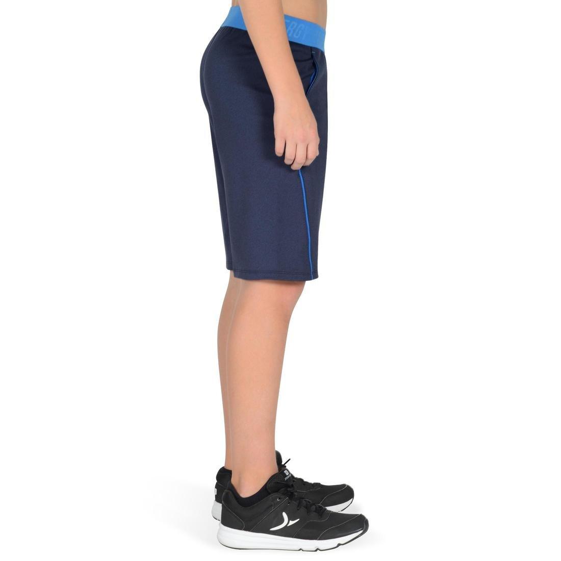 S900 Boys' Gym Shorts, Navy Blue, No Color, large image number 7