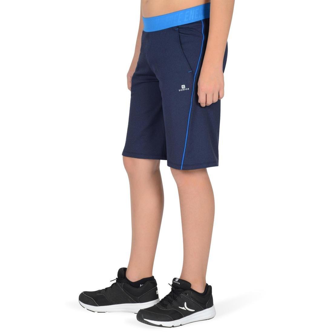 S900 Boys' Gym Shorts, Navy Blue, No Color, large image number 9