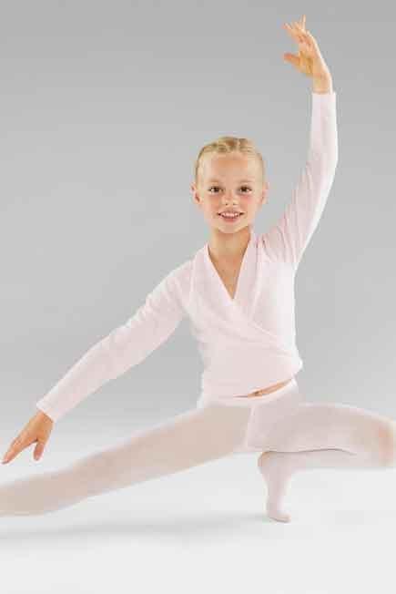 6-7Y Girls' Ballet Tights, Light Pink, , large image number 8
