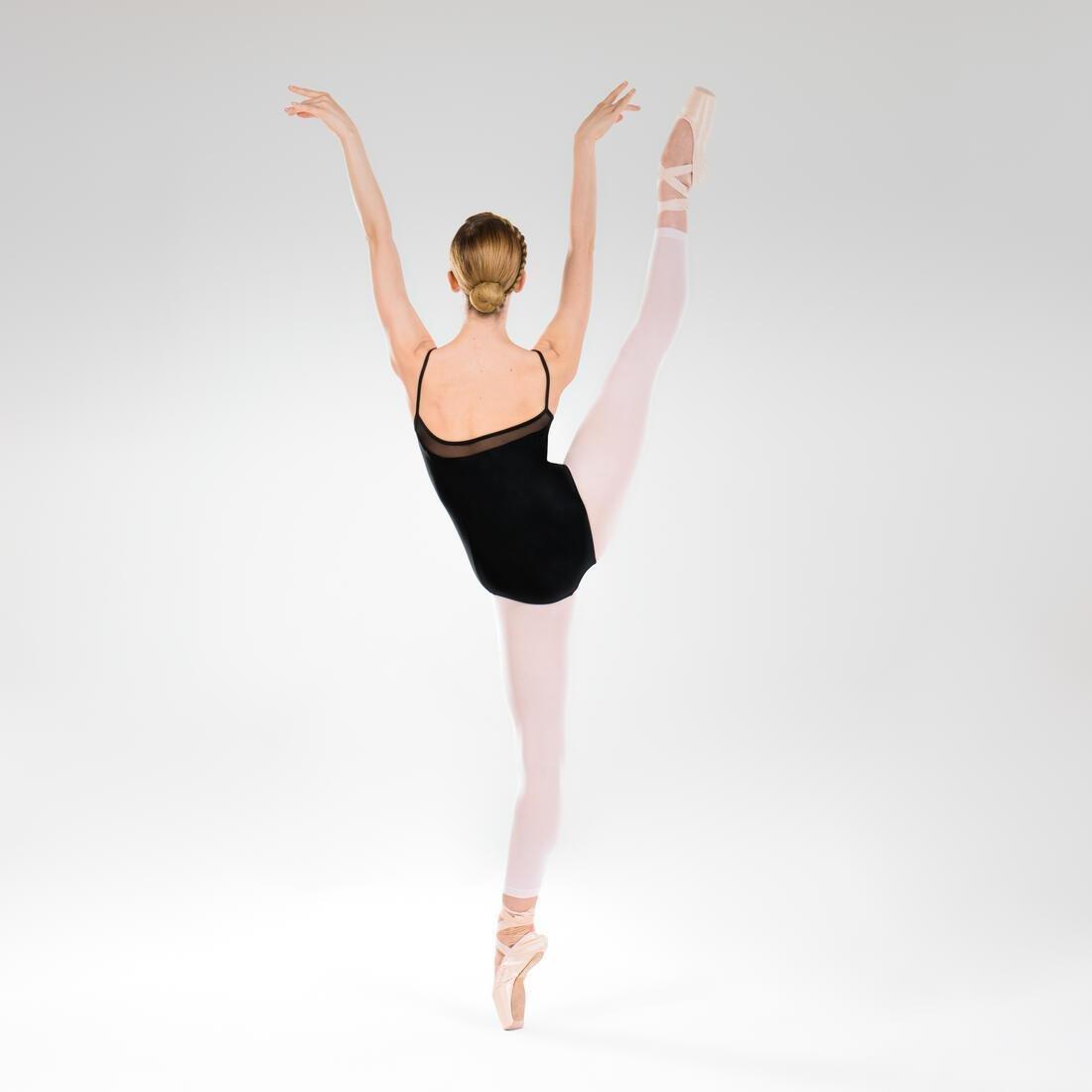 6-7Y  Girls' Footless Ballet and Modern Dance Tights, Light Pink, , large image number 11