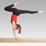 DOMYOS - XS  500 Girls' Artistic Gymnastics Leggings - Black/Sequins