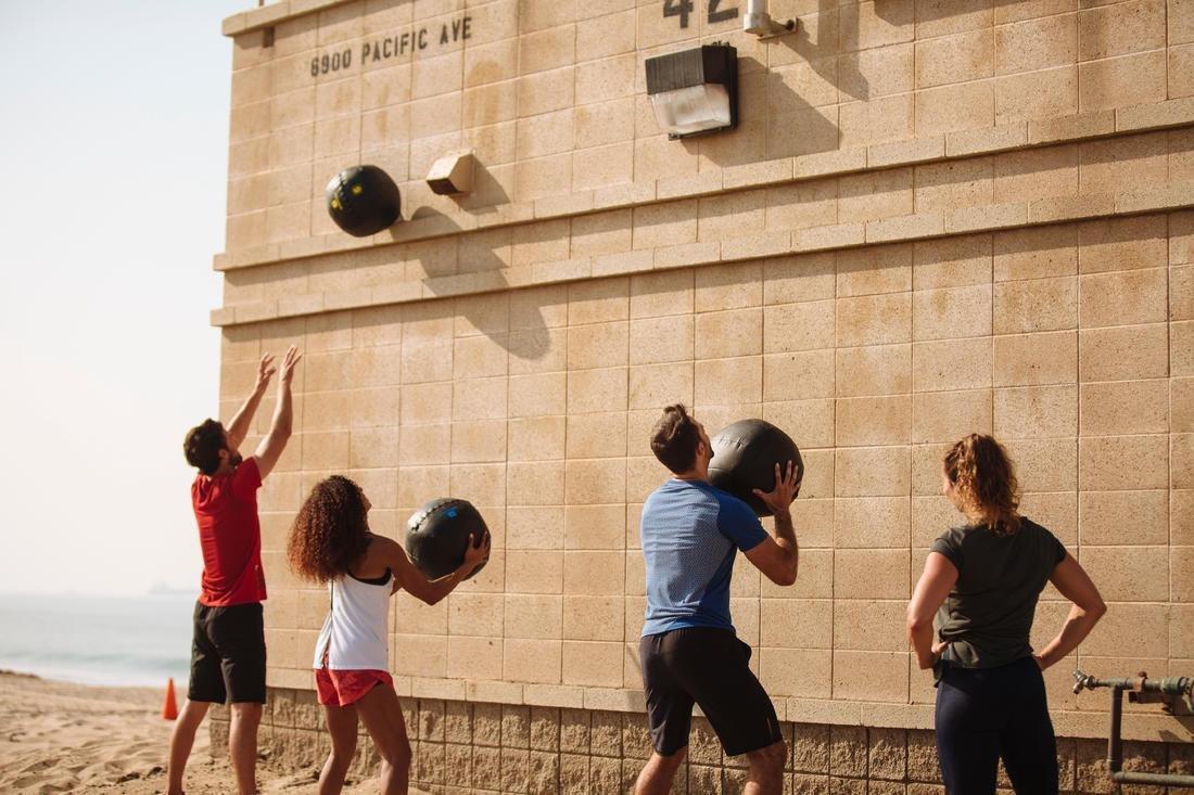 9 Kg Wall Ball, Black, , large image number 8