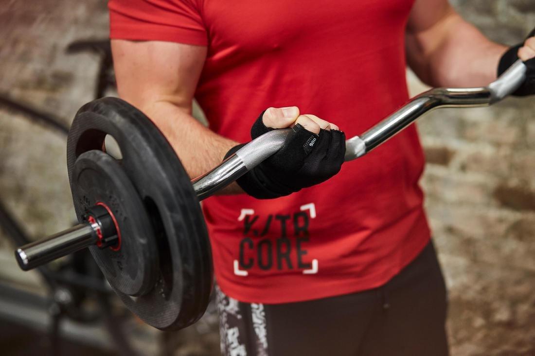 Large  900 Weight Training Glove with Double Rip-Tab Cuff - Black/Grey, , large image number 13