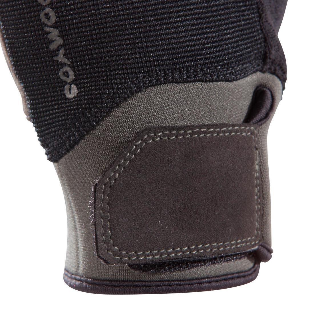 XL  500 Weight Training Glove With Rip-Tab Cuff, Black Olive, No Color, large image number 10