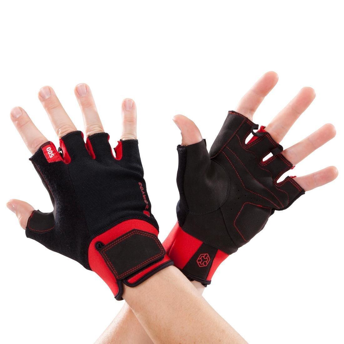 XL  500 Weight Training Glove With Rip-Tab Cuff, Black Olive, No Color, large image number 12