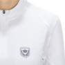 FOUGANZA - قميص بولو للأطفال بأكمام قصيرة لمنافسة ركوب الخيل 500، أبيض، L