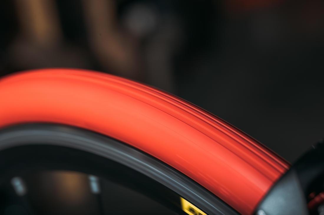 Turbo Trainer Tyre 700x25, Red, No Color, large image number 3