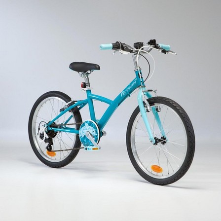BTWIN - Original 120 Kids' Hybrid Bike 6-9 20, Caribbean Blue