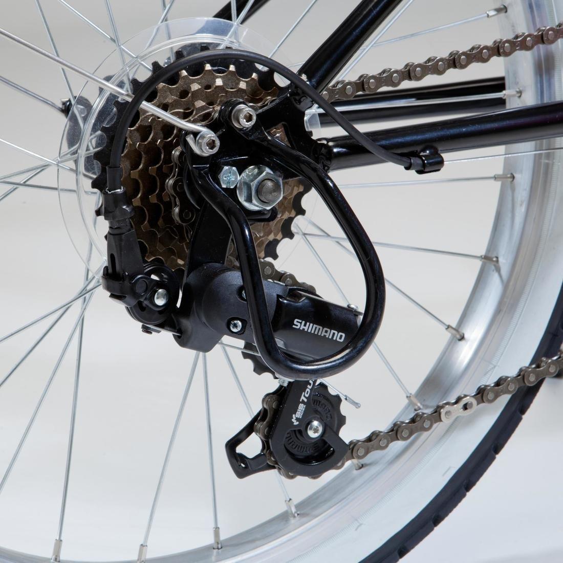 دراجة هجينة للأطفال مقاس 20  أصلية 500 6-9 سنوات ، أسود, No Color, large image number 2