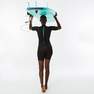 OLAIAN - XL  Women's Surfing Neoprene Shorty With 1.5mm Foam Back Zip - Black