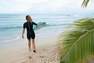OLAIAN - XL  Women's Surfing Neoprene Shorty With 1.5mm Foam Back Zip - Black