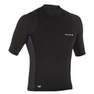 OLAIAN - Small  500 Men's Short-Sleeved UV-Protection Surfing T-Shirt - Black