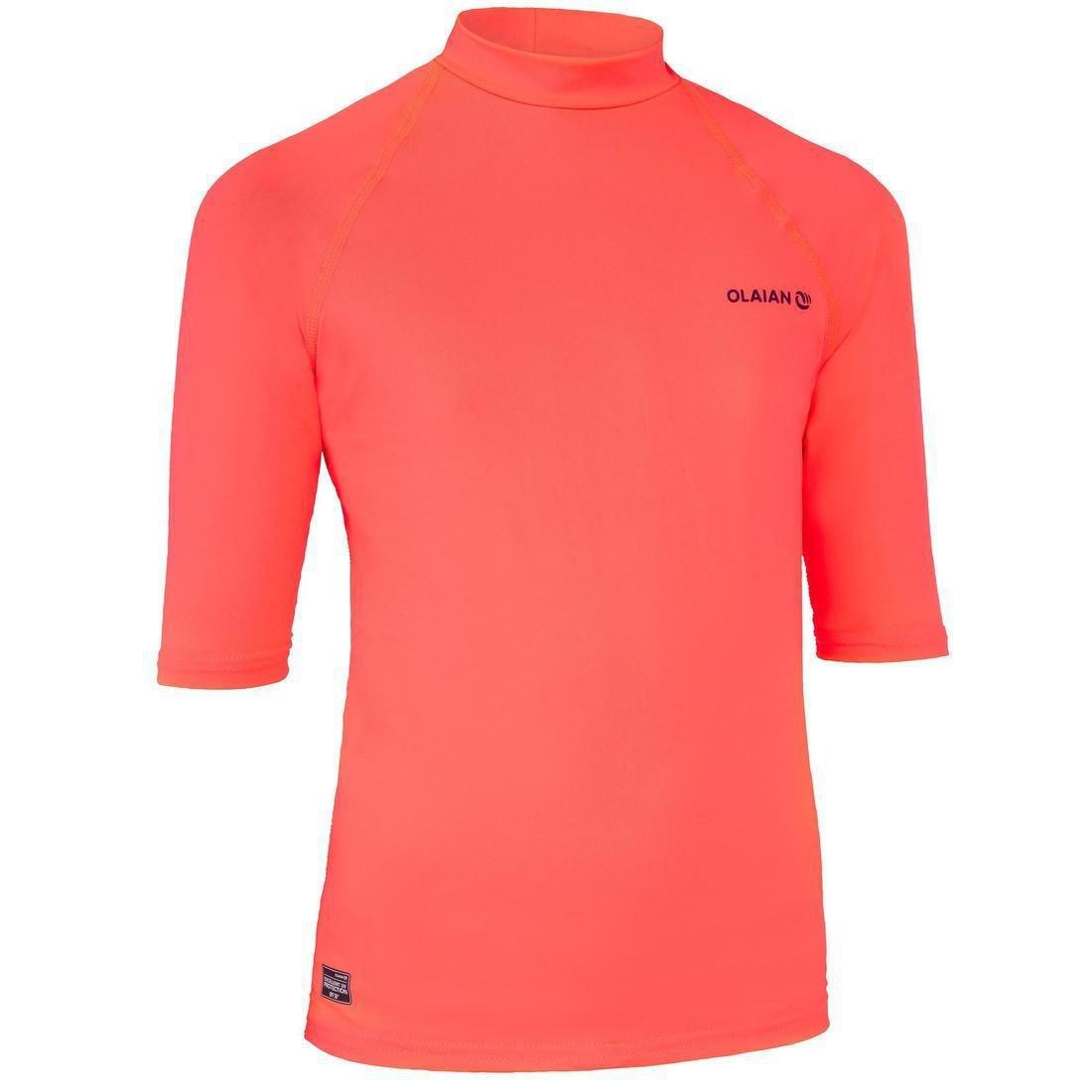 8-9Y  Anti-UV T-shirt 100, Pink, , large image number 0