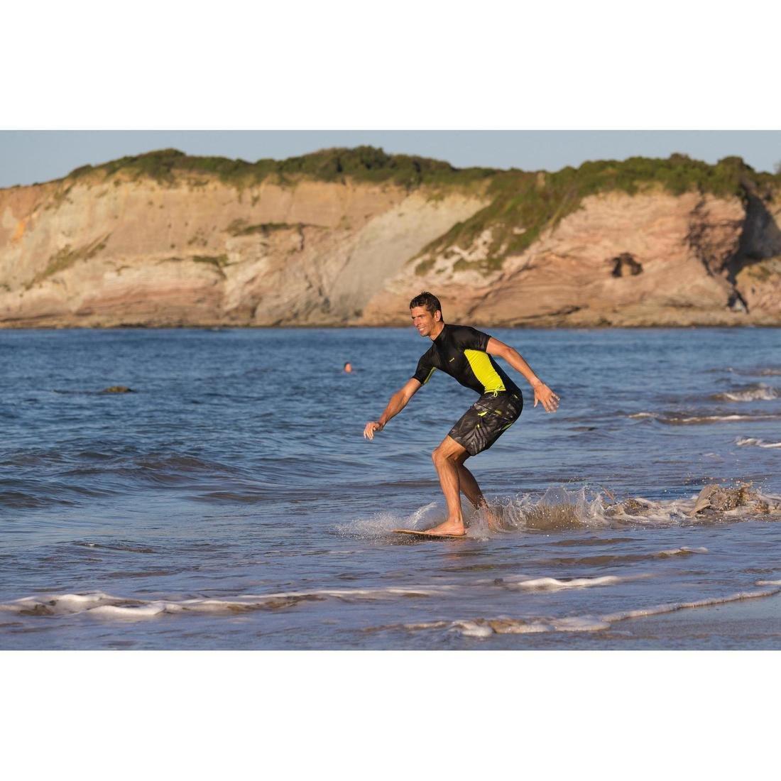 Small  500 long Surfing Boardshorts plain, Petrol Blue, , large image number 8