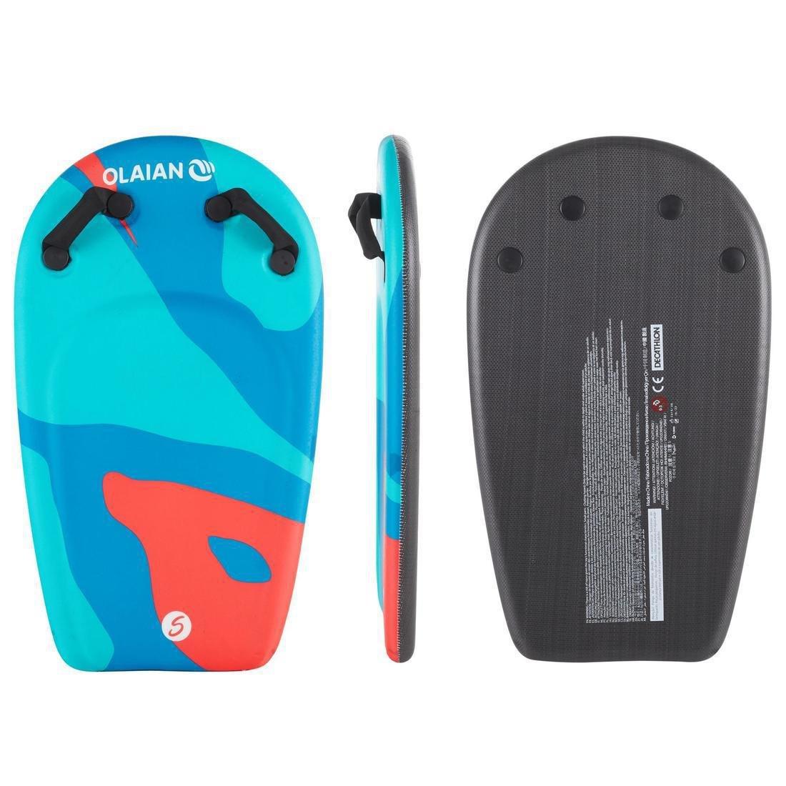 XS  Bodyatu Kids' Bodyboard 4-8 years with Handles - Camouflage, Turquoise, , large image number 0