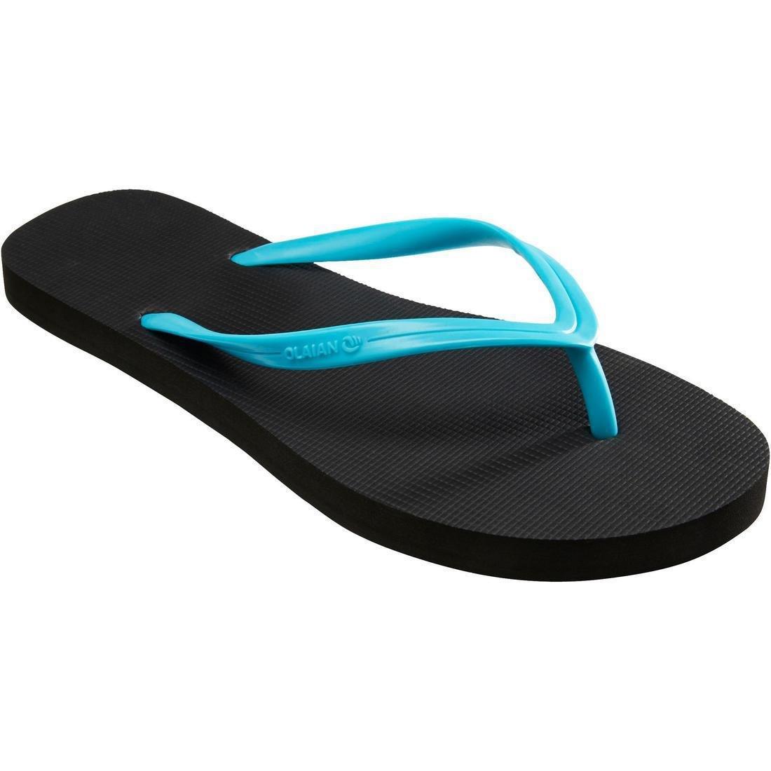 EU 35-36  Women's Flip-Flops 100 - Turquoise Black, , large image number 0