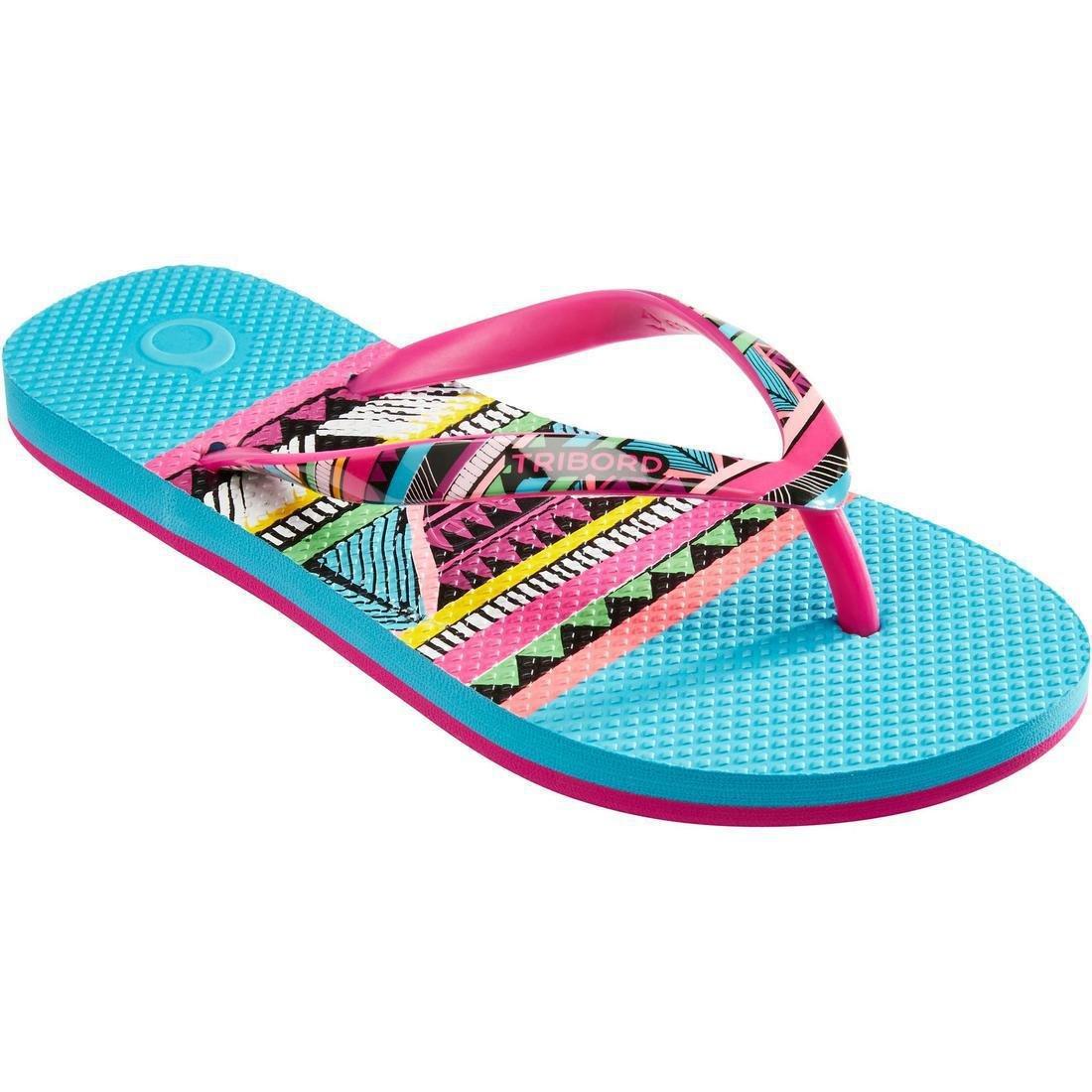 EU 37-38  TO 500 G Sun Girls' Flip-Flops, Pale Mint, , large image number 12