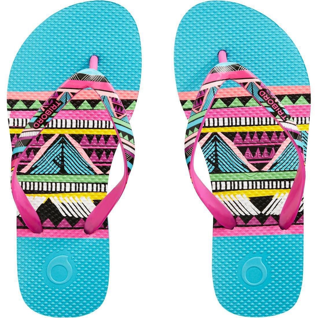 EU 37-38  TO 500 G Sun Girls' Flip-Flops, Pale Mint, , large image number 13