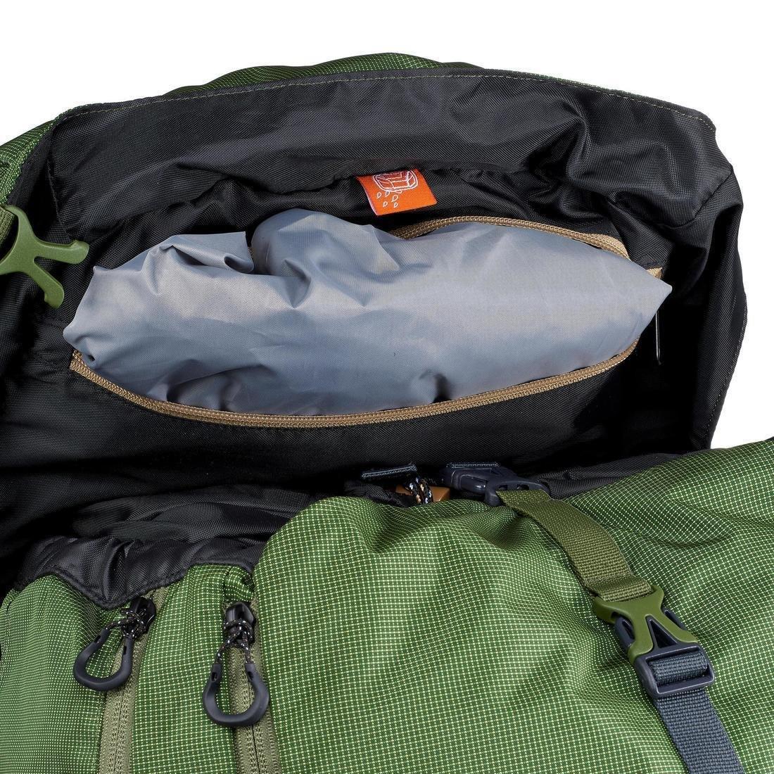 70L   Mountain Trekking Rucksack | Trek 500 70+10L , Dark Olive Green, , large image number 14