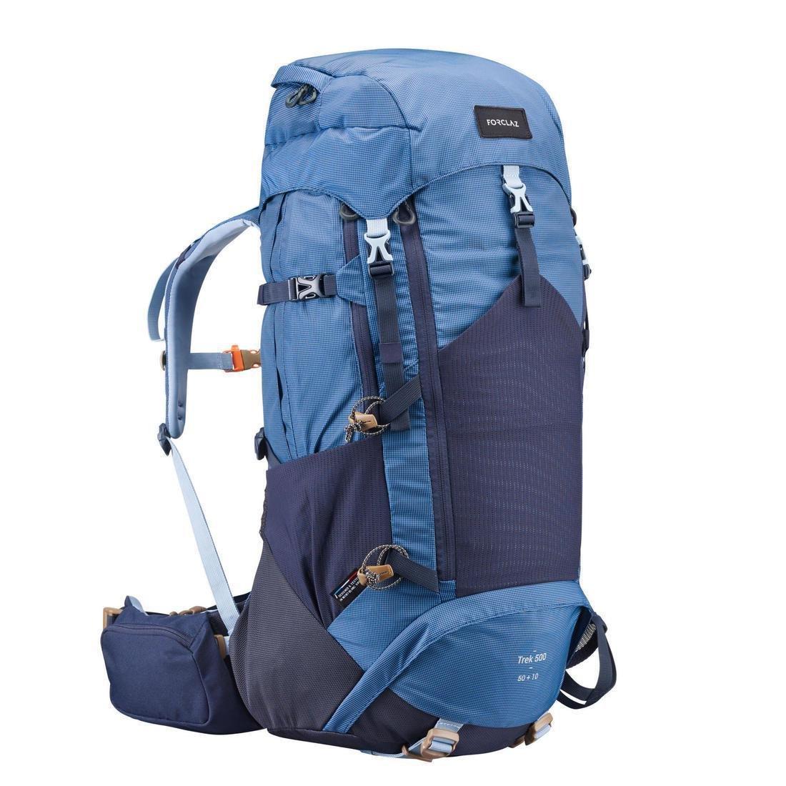 50L  Women's 50+ Rucksack 10L - Blue, Whale Grey, , large image number 0