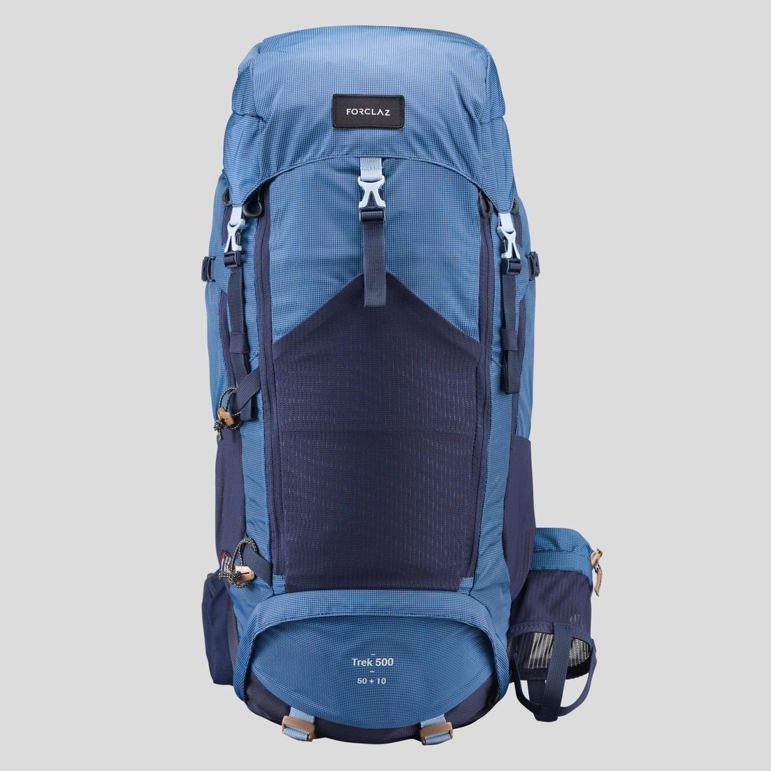 50L  Women's 50+ Rucksack 10L - Blue, Whale Grey, , large image number 2
