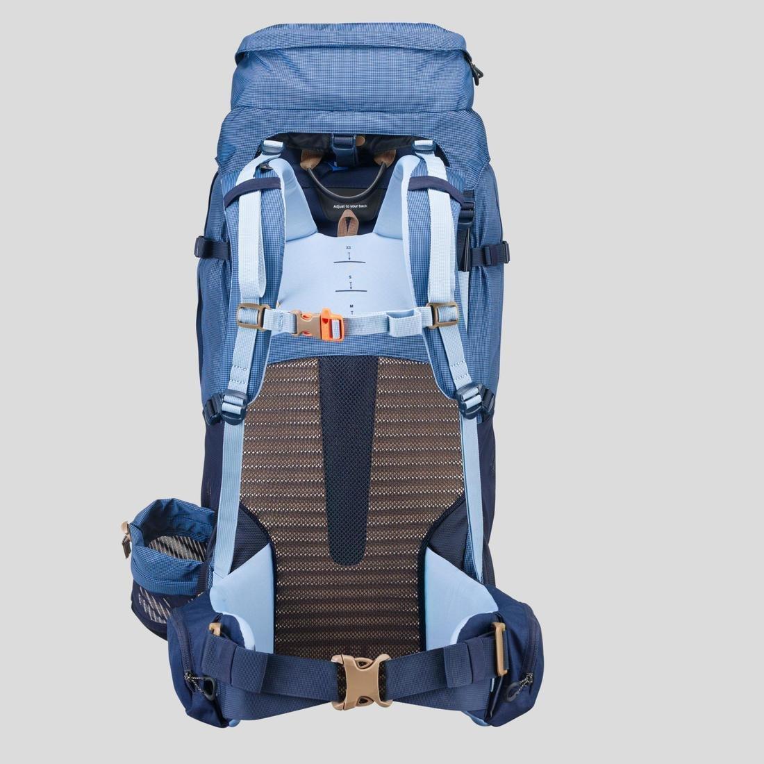 50L  Women's 50+ Rucksack 10L - Blue, Whale Grey, , large image number 4