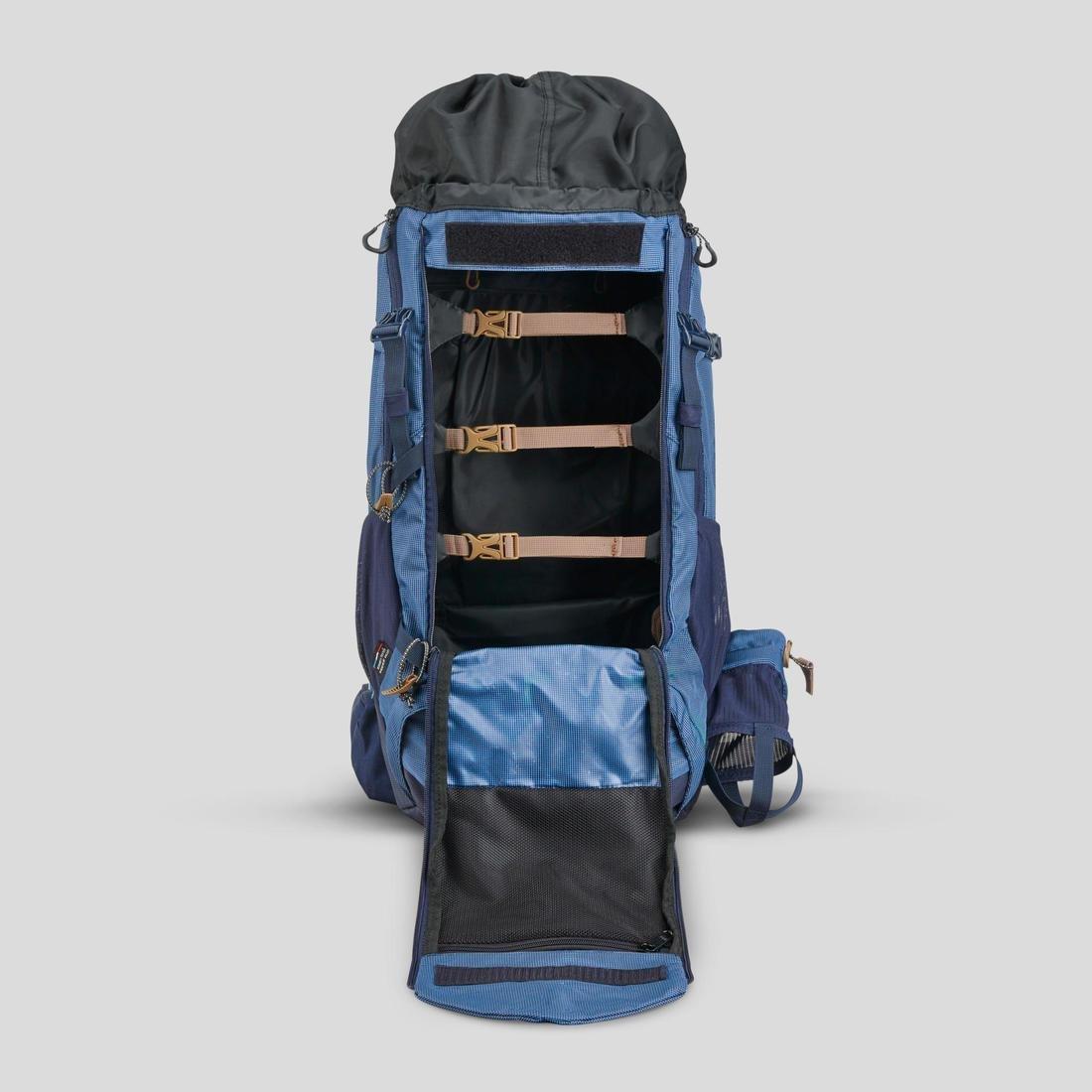 50L  Women's 50+ Rucksack 10L - Blue, Whale Grey, , large image number 6