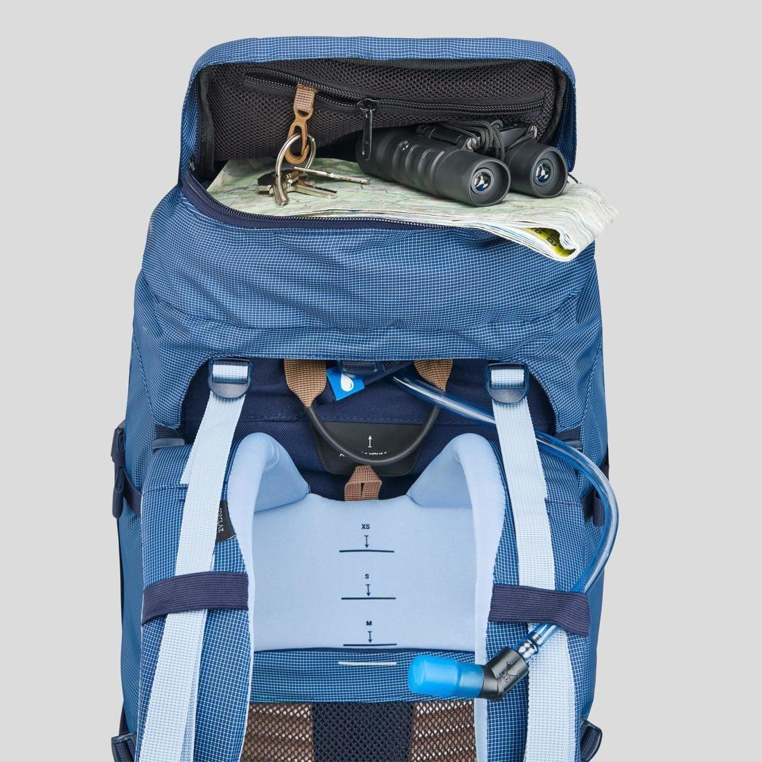 50L  Women's 50+ Rucksack 10L - Blue, Whale Grey, , large image number 8